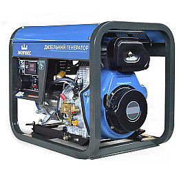 Генератор дизельный Эквивест EKV-DS-3000-М 4,1 кВА 1 фаза ручной стартер ETSG