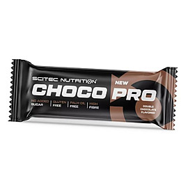 Белковий Батончик Chocopro Scitec Nutrition 55 г Подвійний шоколад (14087001)