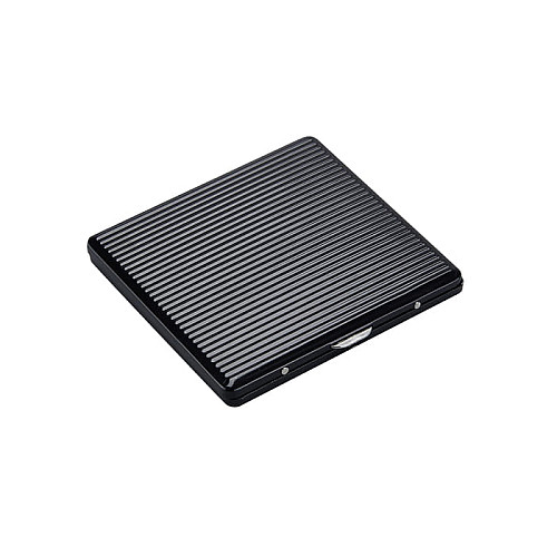 Портсигар на 10 сигарет CH Cigarette Case Slim Metal Черный (40519019BL)