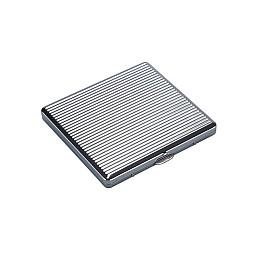 Портсигар на 10 сигарет CH Cigarette Case Slim Metal Серебристый (40519019SL)