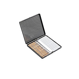 Портсигар на 10 сигарет CH Cigarette Case Slim Metal Серебристый (40519019SL)