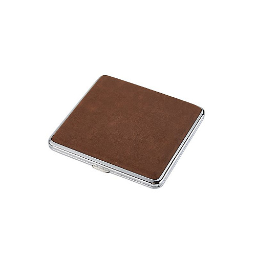 Портсигар на 20 сигарет Champ Cigarette Case Коричневий (40590167BR)