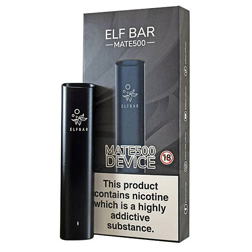 Многоразовая электронная сигарета POD система Elf Bar Mate500 Black