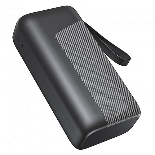 Повербанк з ліхтариком Xionel XP-30L 30000 mA УМБ Power Bank Чорний (10453-50370)