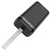 УМБ 30000mAh Power Bank BOROFONE BJ14B Чорний + ліхтарик