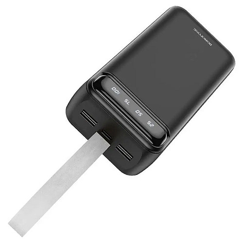 УМБ 30000mAh Power Bank BOROFONE BJ14B Чорний + ліхтарик