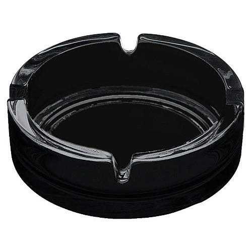 Набор пепельниц круглых Ashtray Black 107 мм 2 шт DP41626 Pasabahce
