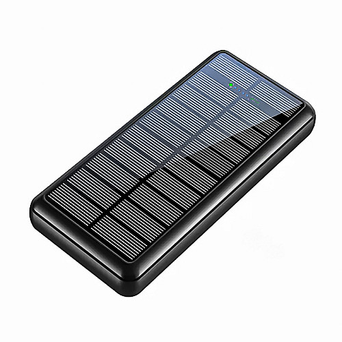 Повербанк з сонячною батареєю Xionel YD-692S УМБ Power Bank 20000 mAh Чорний (10454-55458)
