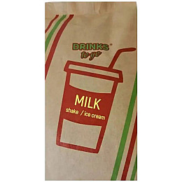 Смесь для мягкого молочного мороженого и шейков Чудові напої Milk Shake Ice Cream 1 кг