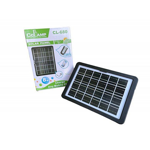 Солнечное зарядное устройство CCLAMP CL-680 6V 8W (3_03010)