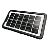 Солнечное зарядное устройство GDSuper GD-10X 6V 3W Black (3_03091)