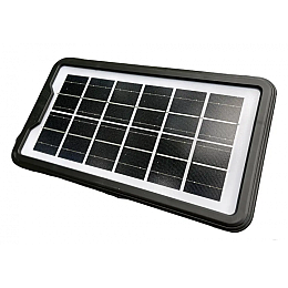 Солнечное зарядное устройство GDSuper GD-10X 6V 3W Black (3_03091)