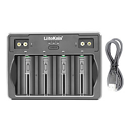 Зарядний пристрій LiitoKala Lii-d4 для Ni-MH/Ni-CD / Li-ION / КРОНА
