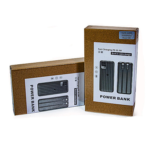 Универсальная мобильная батарея Wuw 20000 mAh Black (336799924)