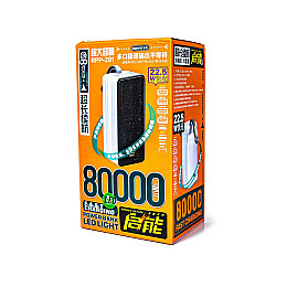 Универсальная мобильная батарея Remax 80000mAh Black and White (1259615310)