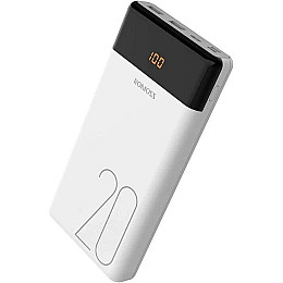 УМБ Power Bank Romoss LT20 20000mAh повербанк с экраном White (11240-hbr)