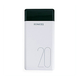 УМБ Power Bank Romoss LT20 20000mAh повербанк с экраном White (11240-hbr)