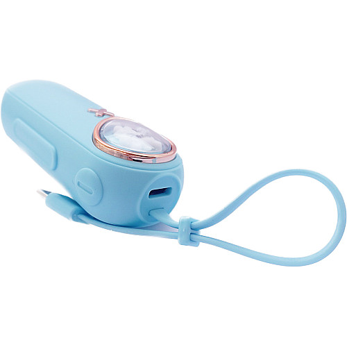Дитячий УМБ Power Bank 5000mAh повербанк Котик Blue (11238-hbr)