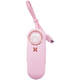 Детский УМБ Power Bank 5000mAh повербанк Котик Pink (11237-hbr)