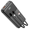 УМБ 20000mAh Power Bank BOROFONE BJ22A PD20W с кабелями Black