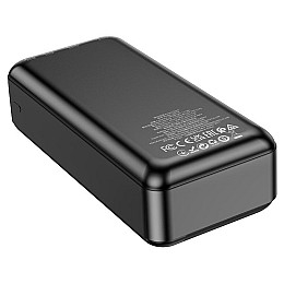 УМБ 30000mAh Power Bank BOROFONE Pindar BJ27B 2USB Type-C 2.1A Black