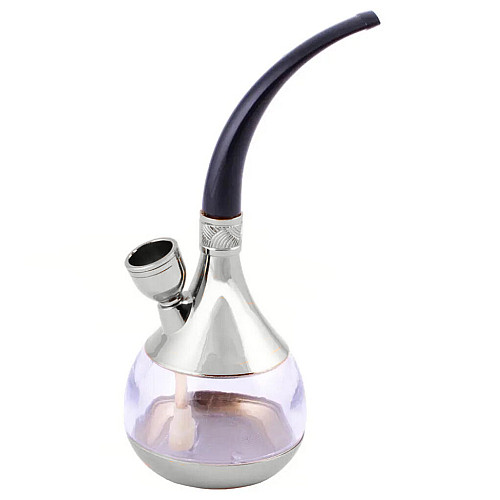Походний міні Кальян Hengda HD-805 №3036 Silver (11569-hbr)