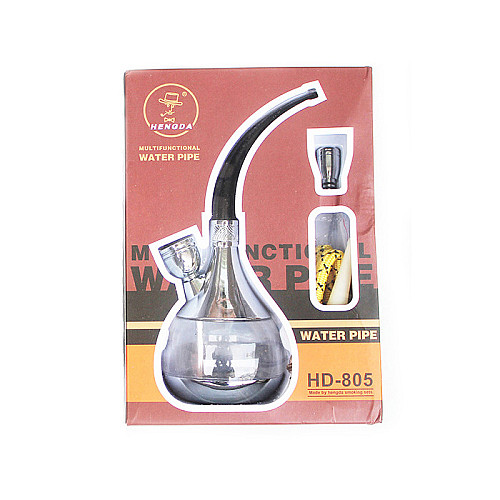 Походний міні Кальян Hengda HD-805 №3036 Silver (11569-hbr)