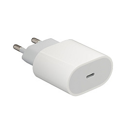 Сетевое зарядное устройство Apple 20W USB-C (A2347)- белый