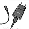 Сетевий зарядний пристрій Avantis A480 Orion (1USB/2.1A) + USB кабель Micro- чорний