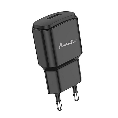 Сетевий зарядний пристрій для Avantis A480 Orion (1USB/2.1A) - чорний