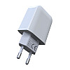 Сетевое зарядное устройство Avantis A829 (2USB/2.4A) + USB кабель Lightning- белый