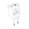 Сетевий зарядний пристрій Avantis A865PD QC3.0 (20W PD) - білий