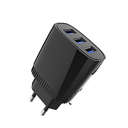Сетевое зарядное устройство Aspor A813 (3USB/3.4A)- белый