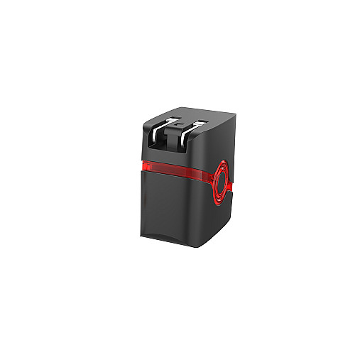 Сетевий зарядний пристрій Aspor A832 (2USB/3A) - чорний
