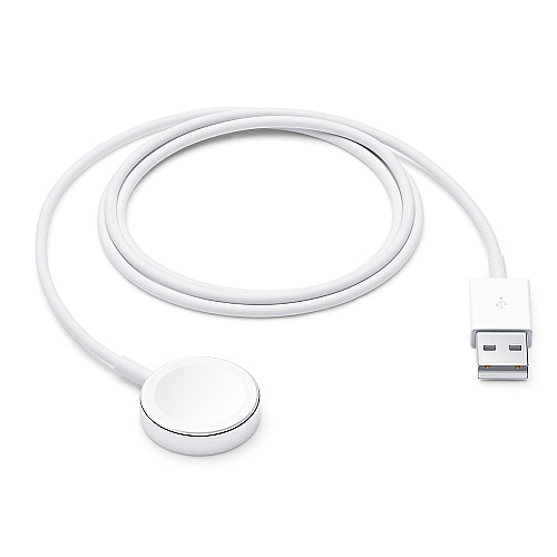 Бездротовий зарядний пристрій Apple Watch Magnetic Fast Charger USB (MKLG2CH/A1570) - білий