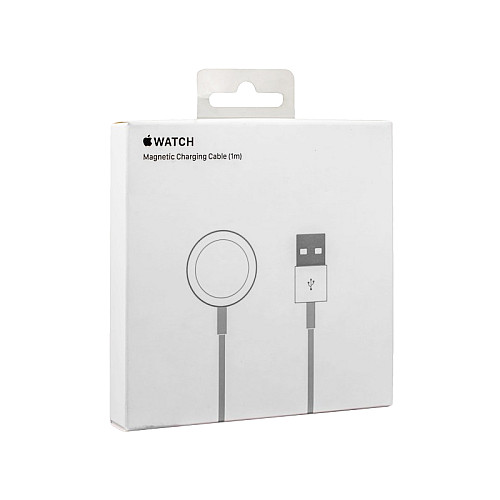 Бездротовий зарядний пристрій Apple Watch Magnetic Fast Charger USB (MKLG2CH/A1570) - білий