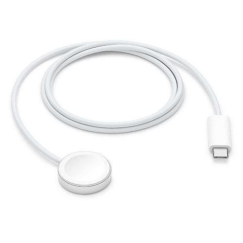 Беспроводное зарядное устройство Apple Watch Magnetic Fast Charger USB-C (MX2H2AM/A2257)- белый