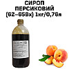 Сироп Персиковый пластиковая бутылка Eva 1 кг/0.76 л