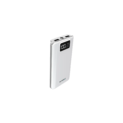 Портативний компактний зарядний пристрій Power Bank Syrox PB107 20000 mAh білий (1756375701)