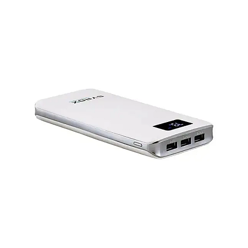 Портативний компактний зарядний пристрій Power Bank Syrox PB107 20000 mAh білий (1756375701)