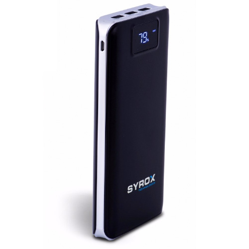 Портативное компактное зарядное устройство Power Bank Syrox PB107 20000 mAh черный (1756375702)