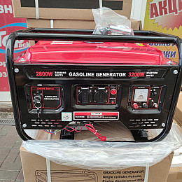 Бензиновий генератор тихий Gasoline Generator 3.3кВт 4-тактний електростартер 1 фаза (1908214652)