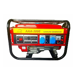 Бензогенератор аварийный Gasoline AAA-3000 2.8кВт комбинированный бензин ручной стартер (1969416258)