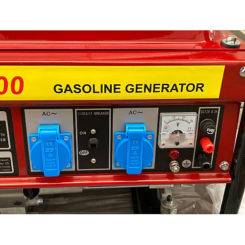 Бензогенератор аварийный Gasoline AAA-3000 2.8кВт комбинированный бензин ручной стартер (1969416258)