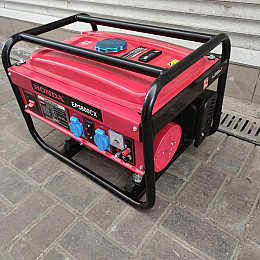 Универсальный генератор электричества переносной Honda EP3800CX 3.8 кВA(кВт)GX 240 электростартер 4-тактный (1984545101)