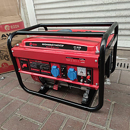 Багатофункціональний генератор на 2 розетки Edon PT-3000 3 кВА 1 фаза ручний стартер (1993035949)