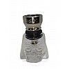 Трубка курильна скляна DK Darth Vader DK-8586 Silver (15667-hbr)