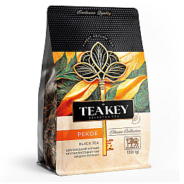 Чай черный рассыпной крупнолистовой Pekoe TEA KEY 100 г
