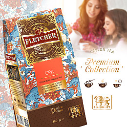 Чай чорний розсипний "OPA" FLETCHER 100 г