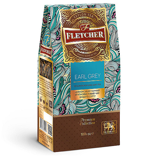 Чай черный рассыпной "Earl Grey" FLETCHER 100 г